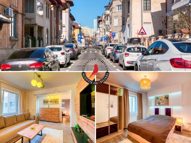 gara de nord / apartament cu doua camere in vila / centrala proprie