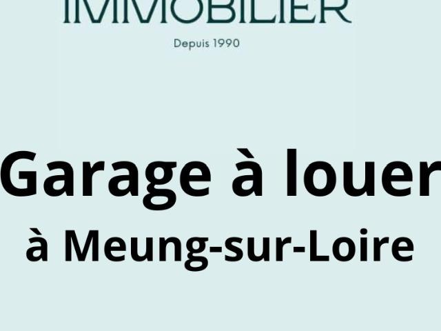 Garage centre ville MEUNG SUR LOIRE