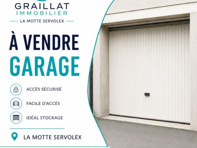 Garage à vendre La Motte Servolex 73290 – Box fermé