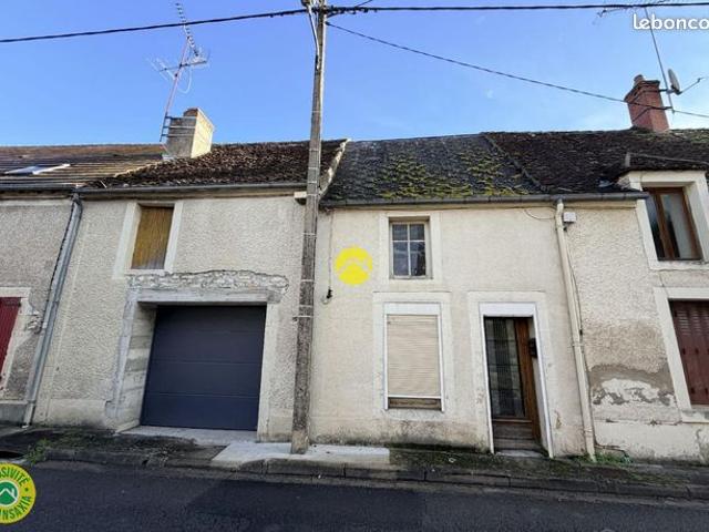 Garage avec atelier et cour