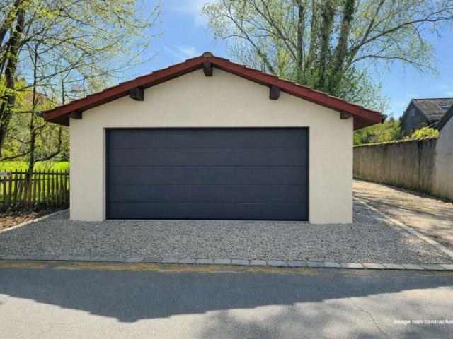 Garage double de 35m2 à Landecy, jusquà 3 véhicules