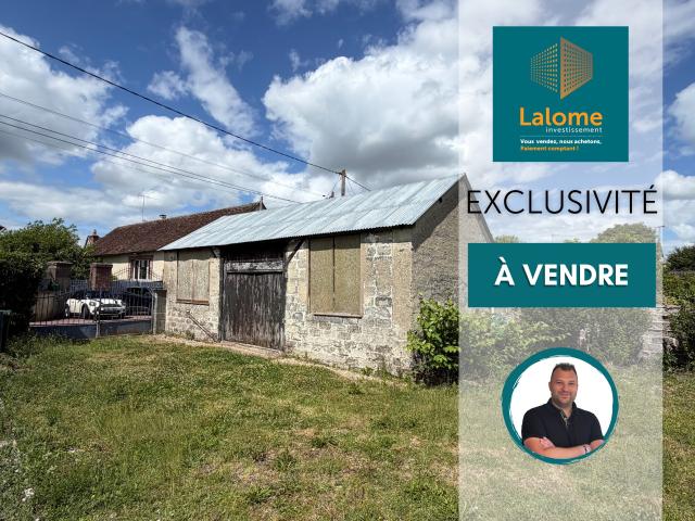 Garage fermé et terrain à 5 min d'Ezy sur Eure