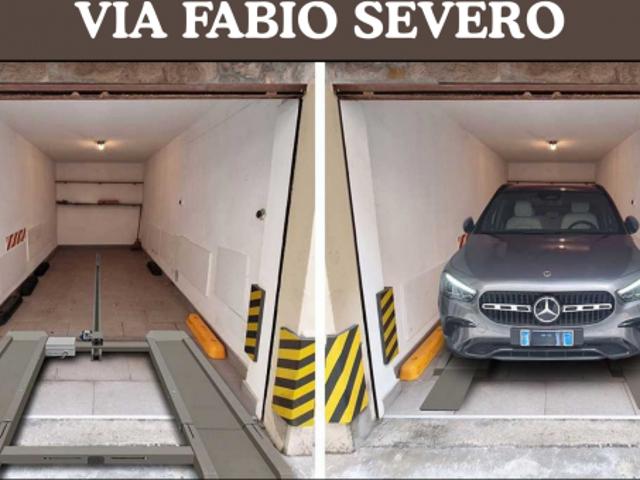 garage in via fabio severo 87 da farsi il cambio destinazione d'uso