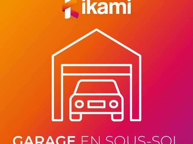 Garage individuel en sous sol