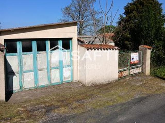 Garage sur terrain à bâtir avec jolie vue dominante