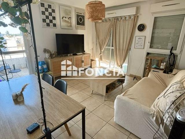 Garand appartement f3 au dernier etage d'une petite residence