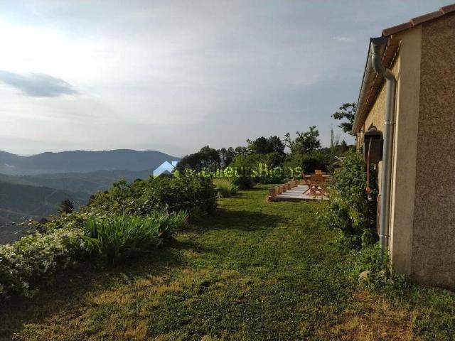 Gard 30, Bordezac: Villa plain pied avec vue imprenable s. 100m² Bordezac