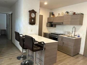 Garden apartment en Nuevo Sur con amplia terraza y vista a la Sierra Madre