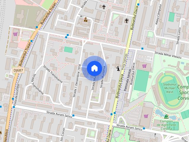 Garsonieră confortabilă în Hunedoara, zona centrală, amenajată și utilată