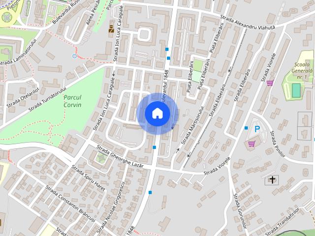 Garsonieră de închiriat, direct proprietar, 2 Central Hunedoara