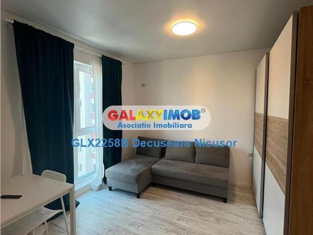 garsoniera mobilata utilata in militari residence, 300 euro