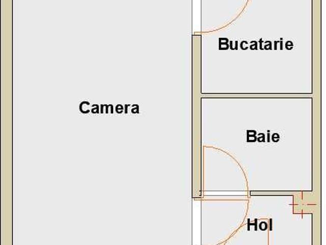 Garsoniera apartament 1 camera Lugoj