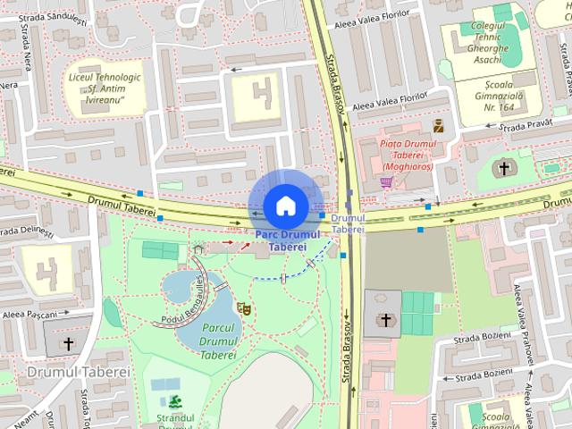 Garsoniera conf 2 Drumul Taberei Parcul Moghioros spate Tip Top