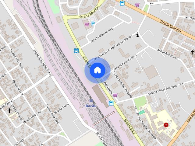 Garsoniera Confort 1 zona Gara Bacau