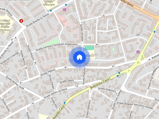 Garsoniera de inchiriat, 42 mp, zona Brazda lui Novac