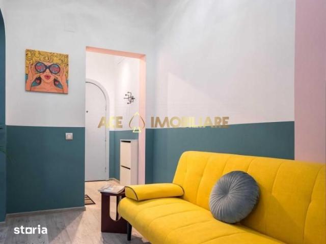 Garsoniera de inchiriat | Ultracentral | Metrou | Centrala | Mobilat