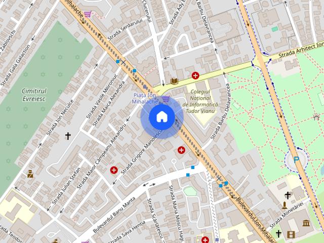 Garsoniera de inchiriat Victoriei Banu Manta