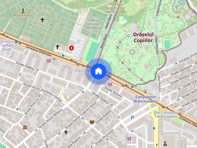 Garsoniera de inchiriat in zona Militari