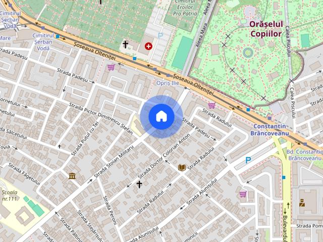Garsoniera de inchiriat in zona Militari