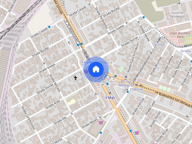 Garsoniera de inchiriat in zona Banu Manta