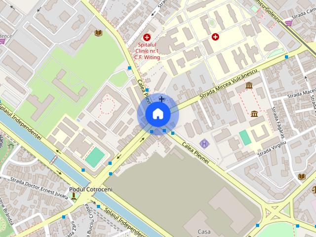 Garsoniera de inchiriat in zona Calea Plevnei langa Facultatea de Medicina