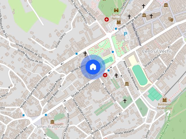 Garsoniera de inchiriat in zona Liceului Saguna