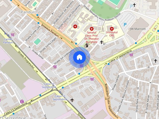 Garsoniera de inchiriat in zona Panduri