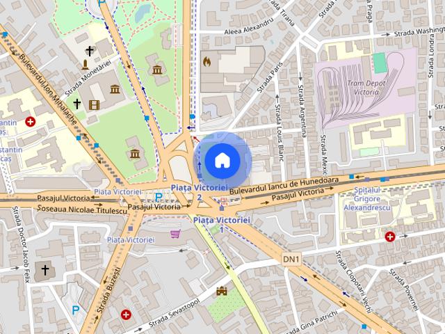 Garsoniera de inchiriat in zona Piata Victoriei