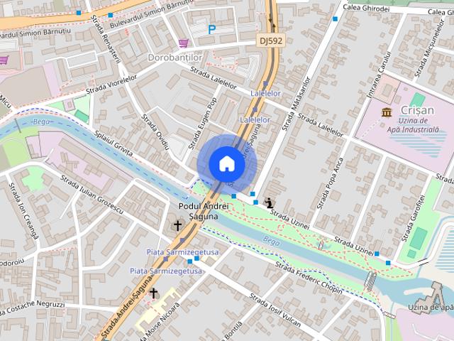 Garsoniera de inchiriat in zona Spitalului Județean