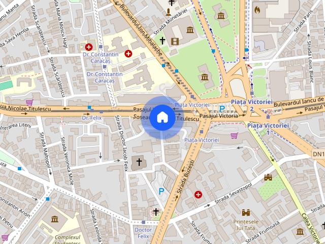 Garsoniera de inchiriat in zona Victoriei aproape de Universitatea Nationala de Arte