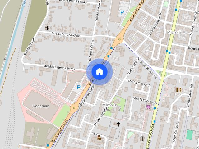 Garsoniera de inchiriat in oras Hunedoara,zona centrala, mobilata, utilata, 190 euro 1000 lei luna