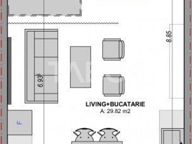 Garsoniera de vanzare 38 mpu balcon 8 mp loc de parcare Sibiu