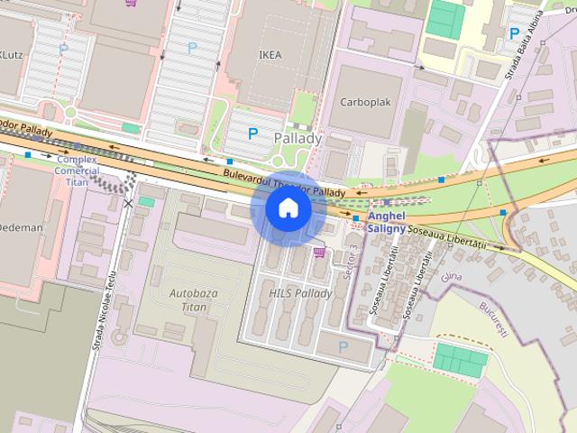 garsoniera HILS PALLADY metrou 2 minute centrala proprie