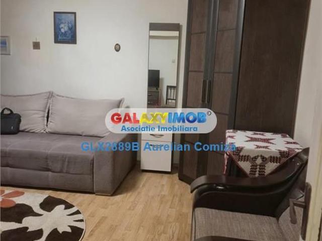 Garsoniera pentru inchiriat Rosetti/centrala proprie/AC/balcon
