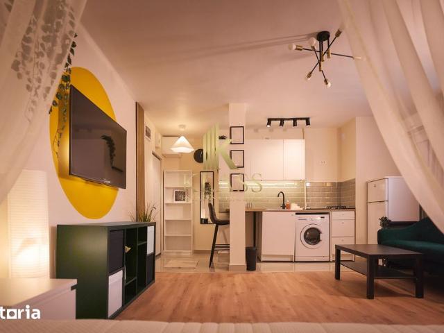 Garsoniera Premium | Prima Inchiriere | Victoriei | 30 mp | Complet Re