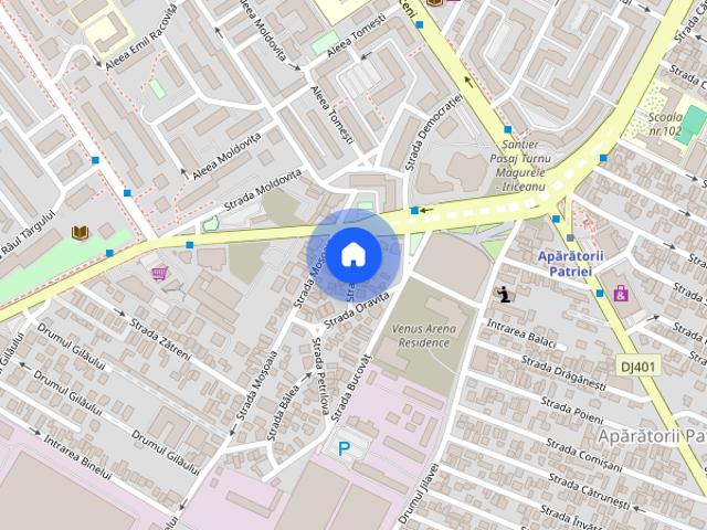 Garsoniera str. Turnu Magurele | 30 mp | Langa Metrou | Oaza de Linis