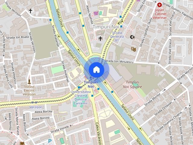 Garsoniera spatioasa, Splaiul Unirii–Camera de Comert/10 min Metrou