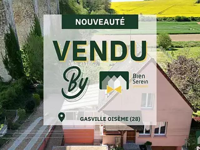 Gasville Oisème 28300 Achat / Vente maison 4 pièces t4 parking