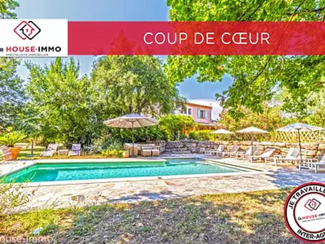 Gassin 83580 Achat / Vente maison 6 pièces t6 piscine terrasse