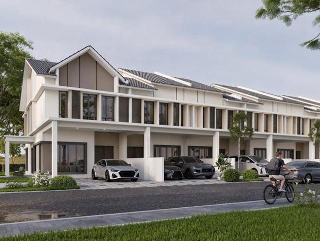 Gated Guarded Ayer Keroh Single Double Storey House