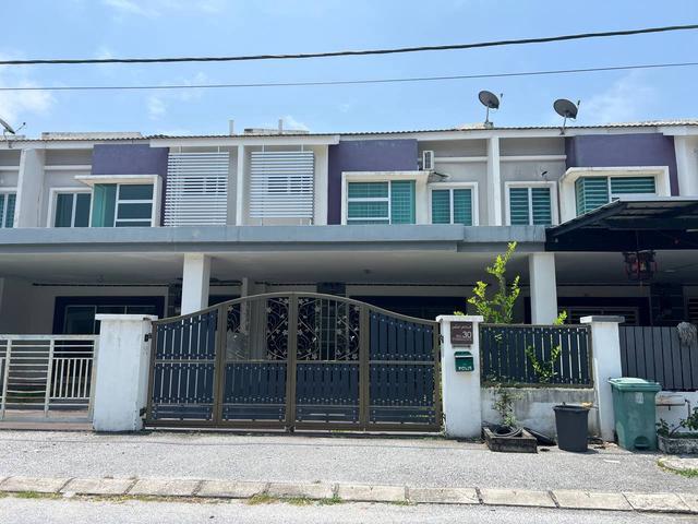 Gated Guarded BELOW MV Double storey terrace Strandpark Klebang