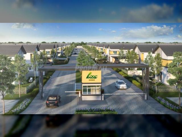 GATED & GUARDED CYBERSOUTH KITA HARMONI DOUBLE STOREY TO LET!