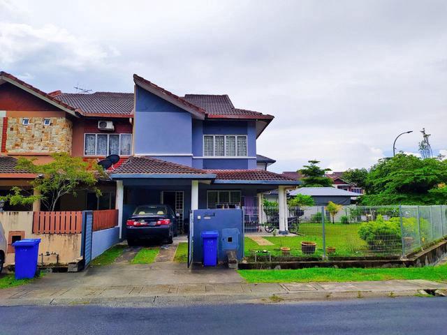 GATED GUARDED Corner Lot Double Storey Terrace House Subang Bestari