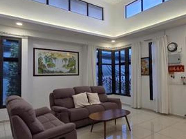 Gated Guarded Fully Furnished 1 storey bungalow house Taman 1 Krubong