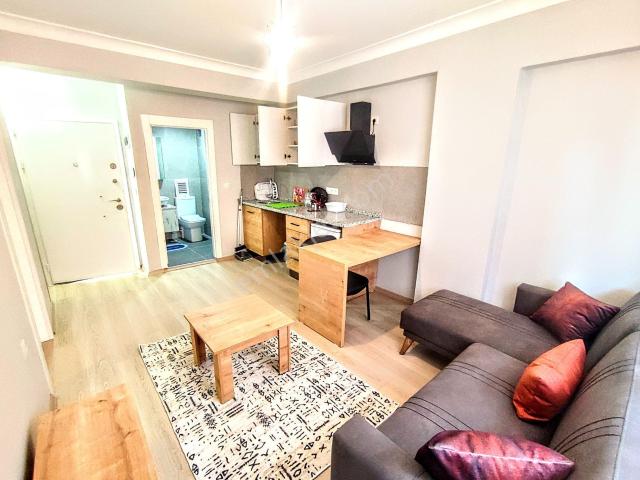 Gazi Mahallesi Kiralık Yeni, Eşyalı, Herşey Dahil Lüx 1+1 Daire
