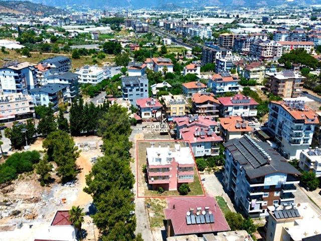 GAZİPAŞA CUMHURİYET'TE SATILIK MERKEZİ LOKASYON ARSA VE BİNA