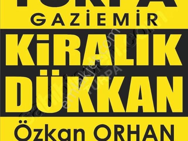 Gaziemir Kemal Reis Caddesi Gazi Mahallesi İşyeri Dükkan Depo