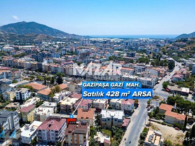 Gazipaşa Gazide 428 m Konut İmarlı Arsa