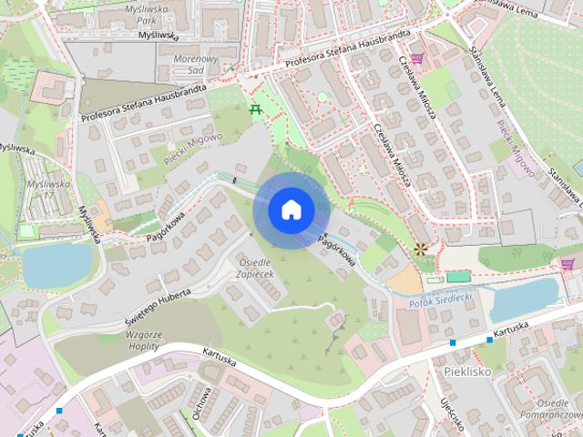 Gdańsk 4 pokoje ul. Pagórkowa 26A bez mebli całorocznie