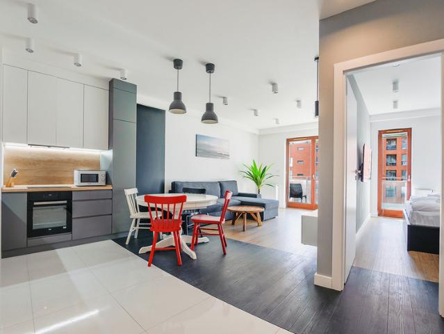 Gdańsk, apartament z 1 sypialnią